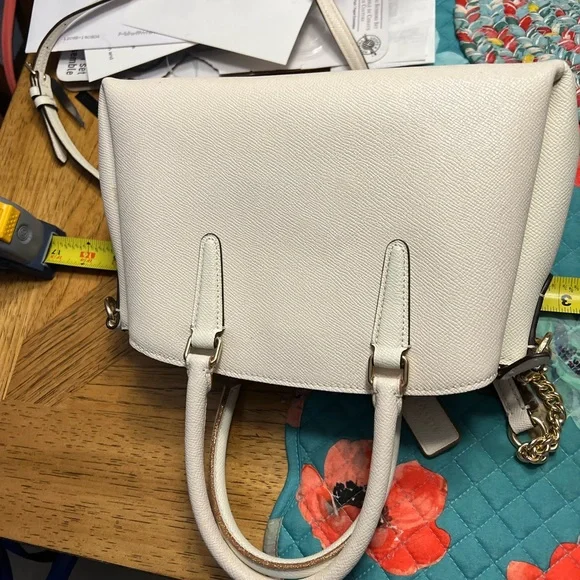 New coach purse with embellished flowers! Like new! - Picture 2 of 6